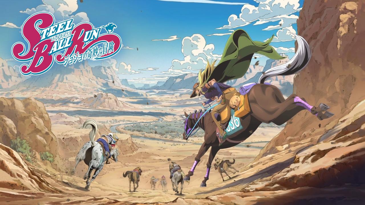 انمي JoJo Steel Ball Run الحلقة 1 الاولي مترجمة HD